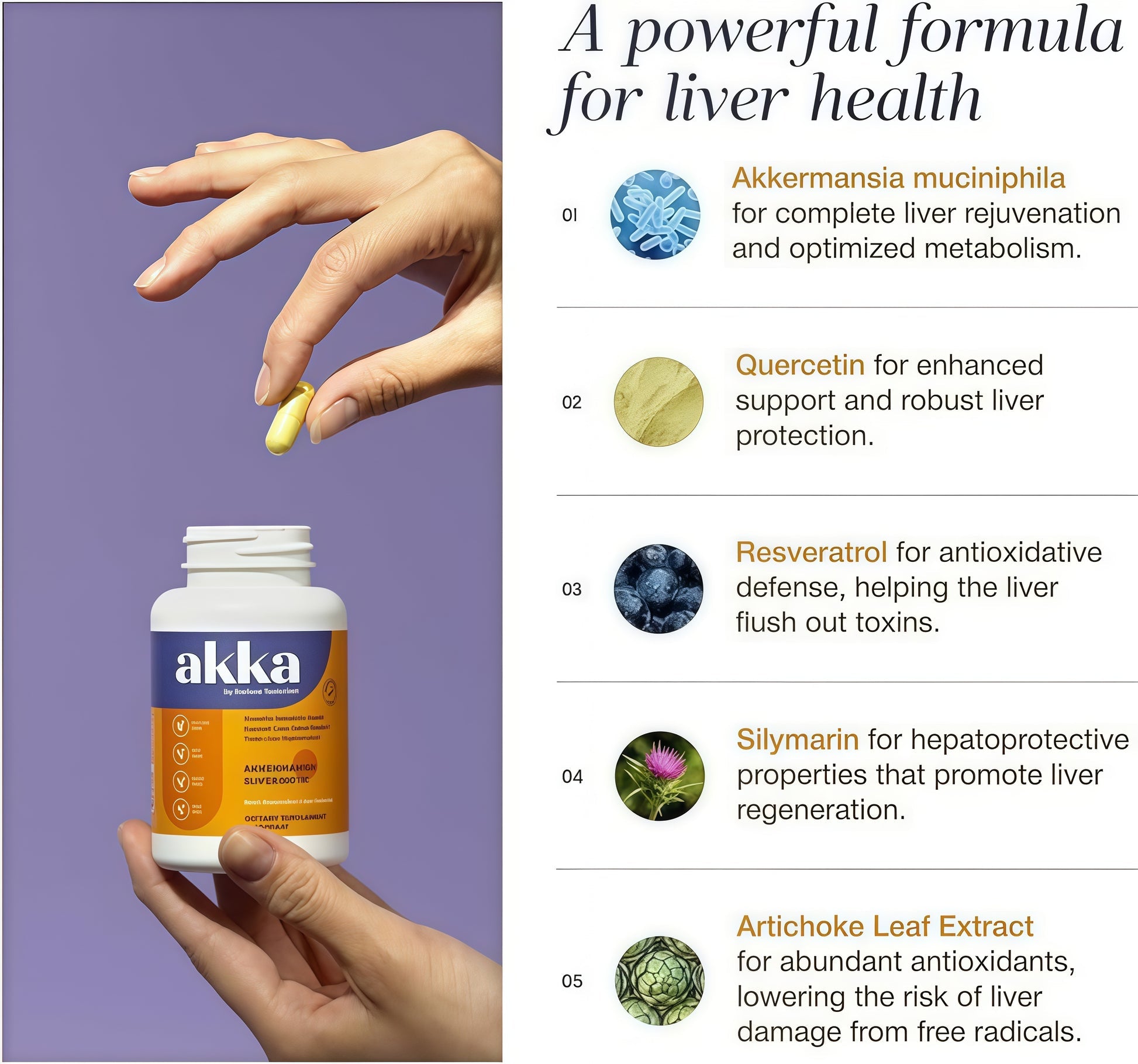 Support Liver Health & Energy: Akka Superbiotics